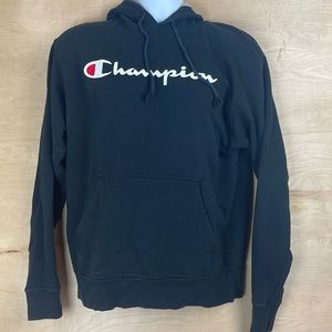 Champion size M black hoodie